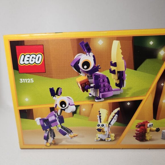 NEW LEGO 31125 Creator 3 in 1 OWL SQUIRREL RABBIT Fantasy Forest Creatures Woodl - Picture 6 of 14